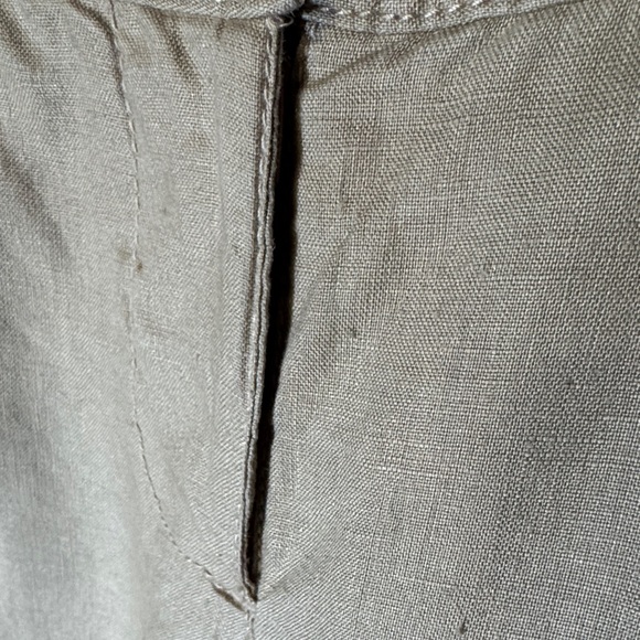 Beige Wide-Leg Pants - Picture 2 of 3